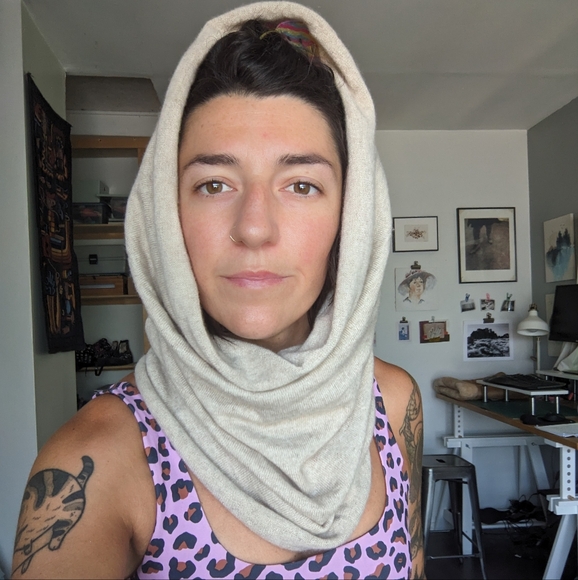 Gobi 100% Mongolian Cashmere Snood - Picture 3 of 6